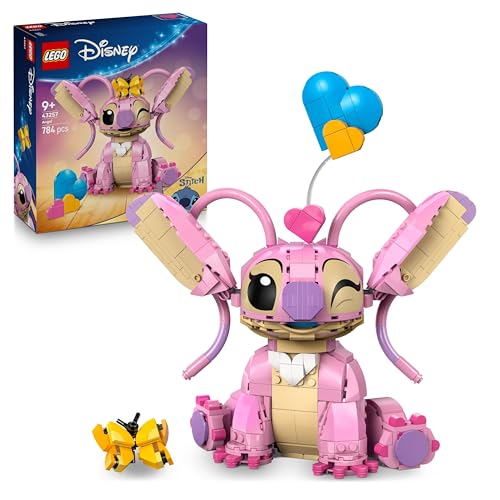LEGO | Disney Angel - Lilo & Stitch Bauspielzeug - Baubare Figur mit 3 Herzen und Schmetterling - Geschenk für Mädchen & Jungen ab 9 Jahren und Erwachsene Fans der TV-Serie - 43257 LEGO | Disney Angel - Lilo & Stitch Bauspielzeug - Baubare Figur mit 3 Herzen und Schmetterling - Geschenk für Mädchen & Jungen ab 9 Jahren und Erwachsene Fans der TV-Serie - 43257 von LEGO