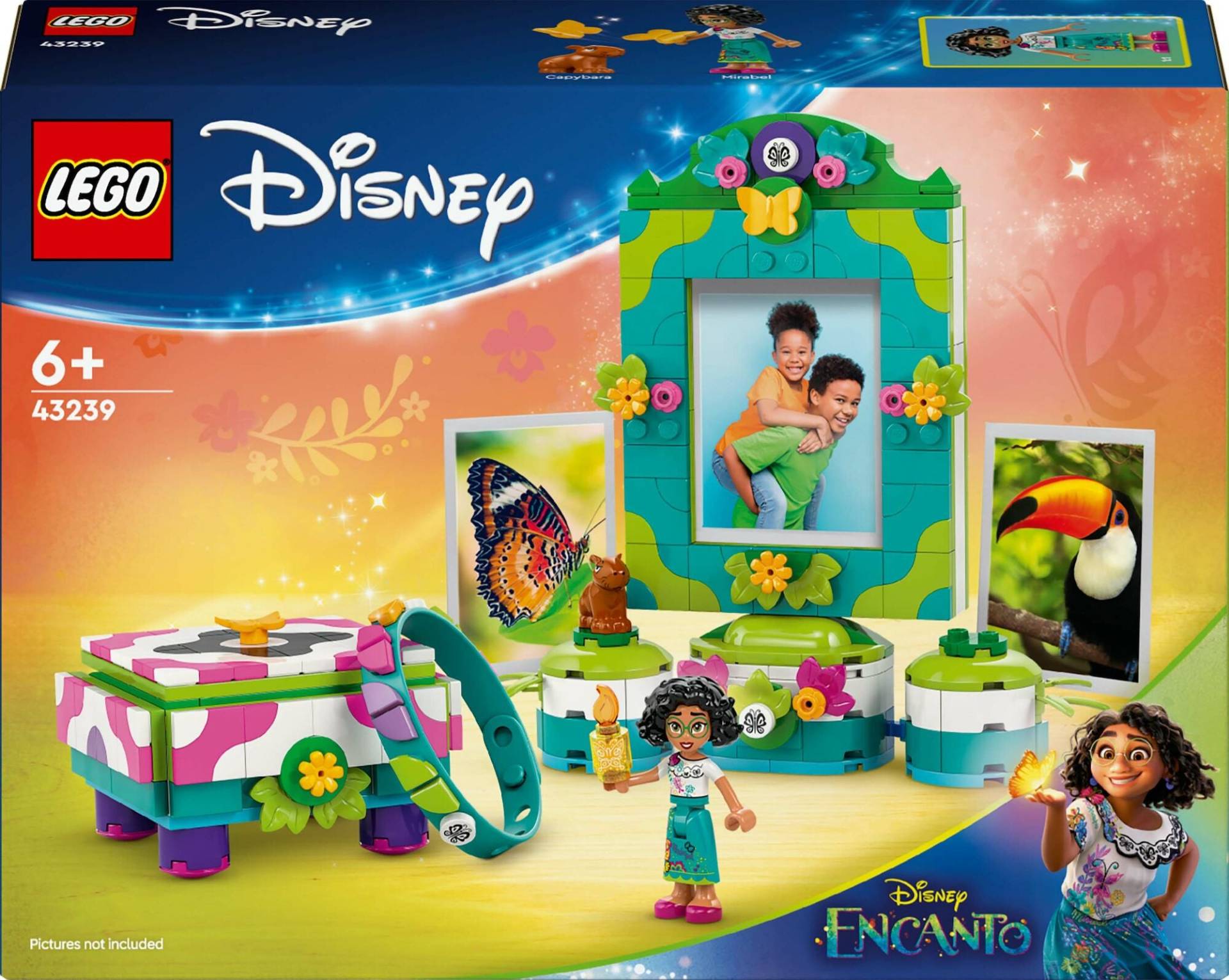 LEGO Disney Classic 43239 Mirabels Fotorahmen und Schmuckkassette LEGO Disney Classic 43239 Mirabels Fotorahmen und Schmuckkassette von LEGO