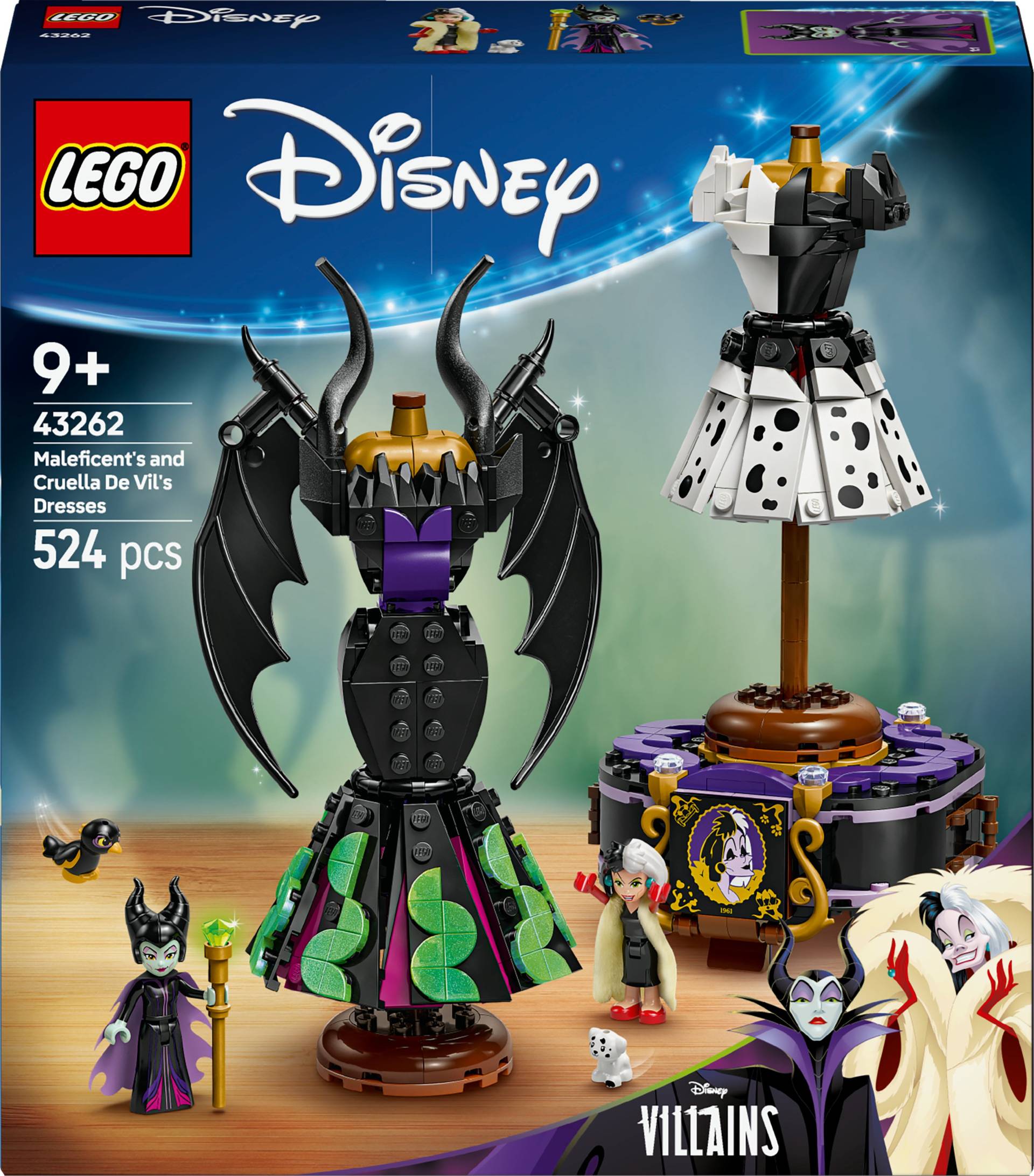 LEGO Disney Classic 43262 Die Kleider von Malefiz und Cruella De Vil LEGO Disney Classic 43262 Die Kleider von Malefiz und Cruella De Vil von LEGO