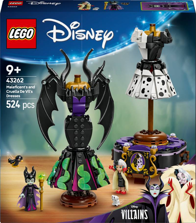 LEGO Disney Classic 43262 Die Kleider von Malefiz und Cruella De Vil von LEGO