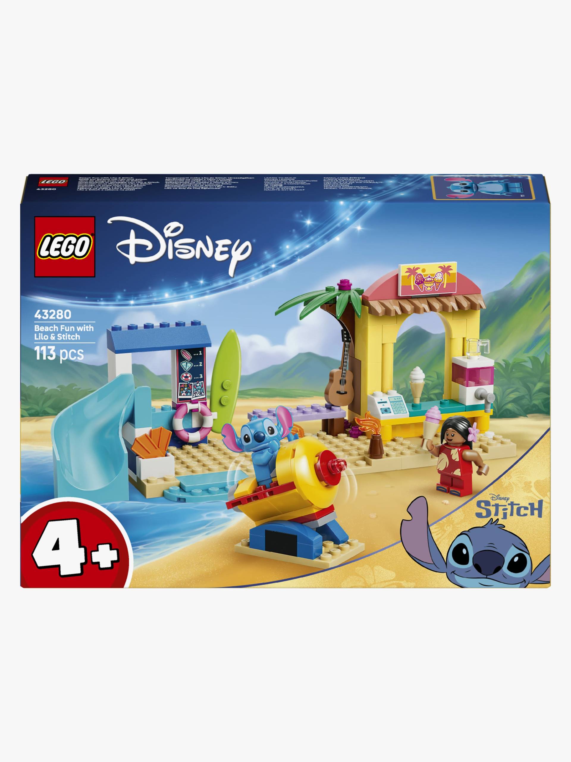 LEGO Disney Classic 43280 Spaß am Strand mit Lilo und Stitch von LEGO