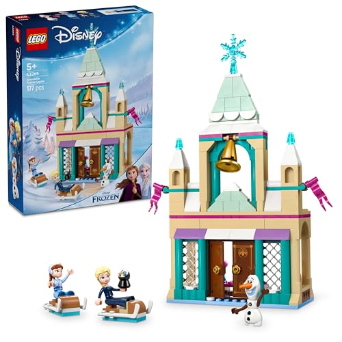 LEGO ǀ Disney Frozen Das Arendelle Schloss, Prinzessin Spielzeug mit den Mini Puppen ELSA, Anna und Olaf und Einer Pinguin Figur, Fantasy Spielset, Geschenk für Mädchen ab 5 Jahren 43265 LEGO ǀ Disney Frozen Das Arendelle Schloss, Prinzessin Spielzeug mit den Mini Puppen ELSA, Anna und Olaf und Einer Pinguin Figur, Fantasy Spielset, Geschenk für Mädchen ab 5 Jahren 43265 von LEGO