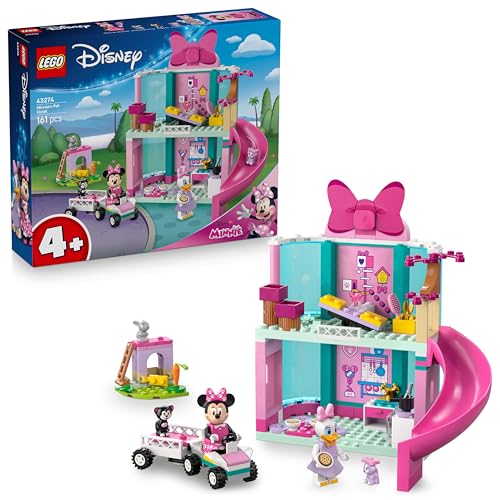 LEGO ǀ Disney Minnies Tierhotel – BAU- und Spielset zu Micky Maus Wunderhaus – Bauspielzeug für Vorschulkinder mit 2 Mini-Figuren – Geschenk für Mädchen und Jungen ab 4 Jahren – 43274 LEGO ǀ Disney Minnies Tierhotel – BAU- und Spielset zu Micky Maus Wunderhaus – Bauspielzeug für Vorschulkinder mit 2 Mini-Figuren – Geschenk für Mädchen und Jungen ab 4 Jahren – 43274 von LEGO
