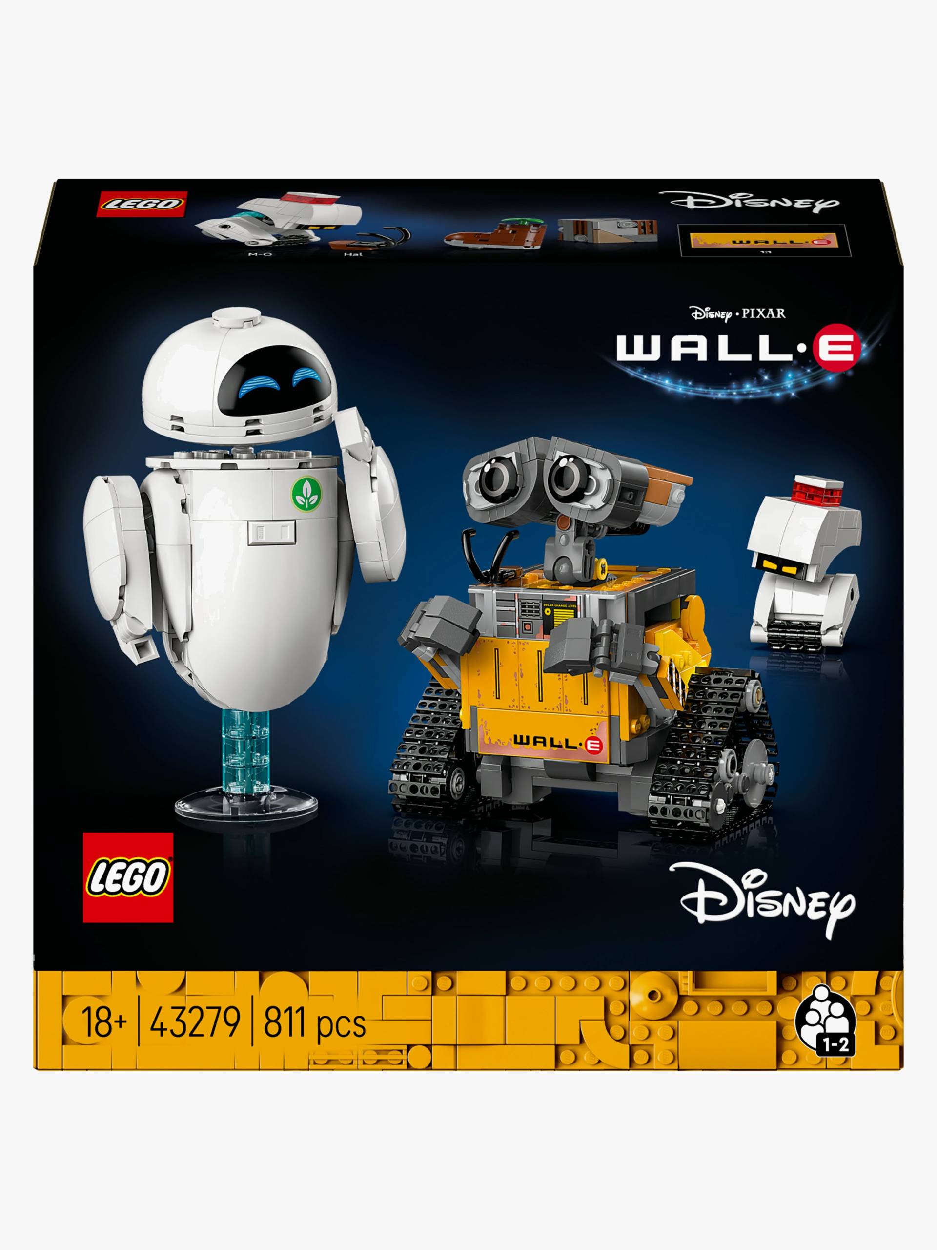 LEGO Disney Pixar 43279 WALL-E und EVE von LEGO