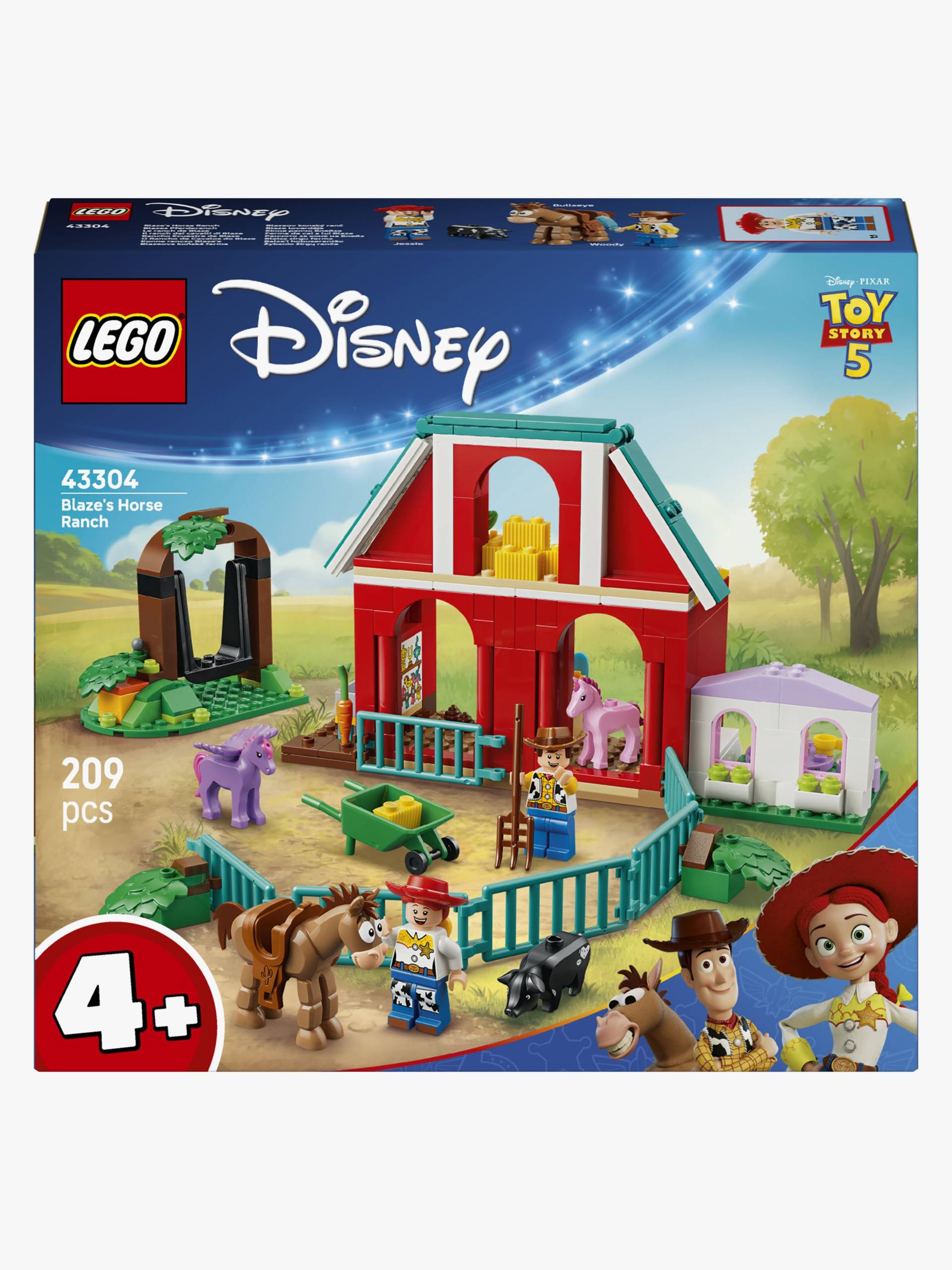 LEGO Disney Pixar 43304 Blazes Pferderanch von LEGO