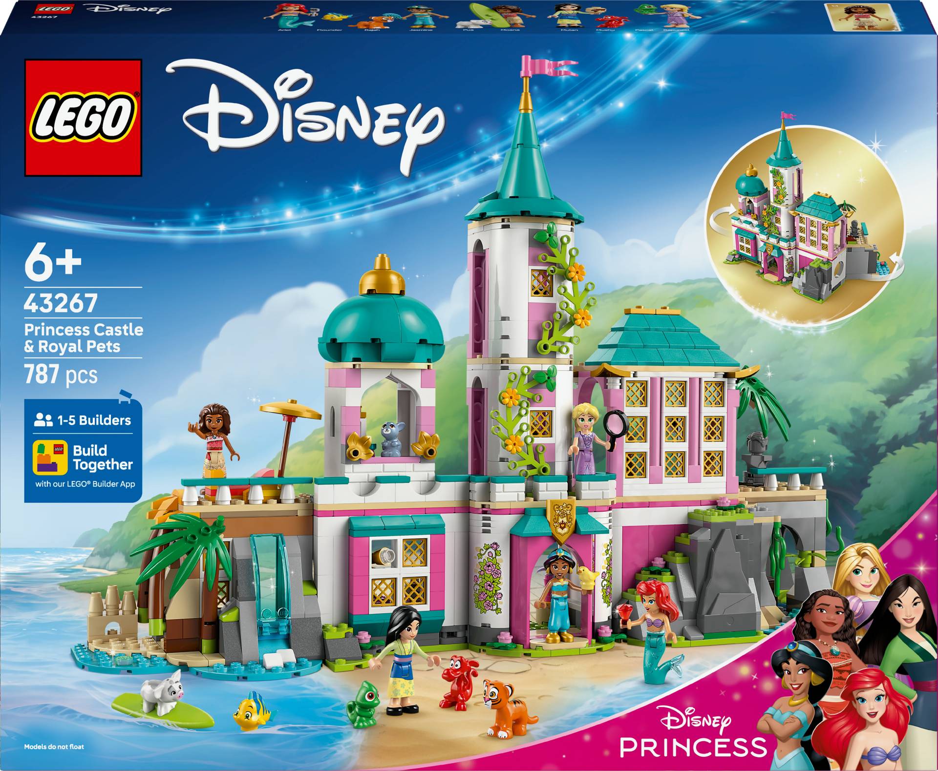 LEGO Disney Princess 43267 Prinzessinnenschloss mit Haustieren LEGO Disney Princess 43267 Prinzessinnenschloss mit Haustieren von LEGO