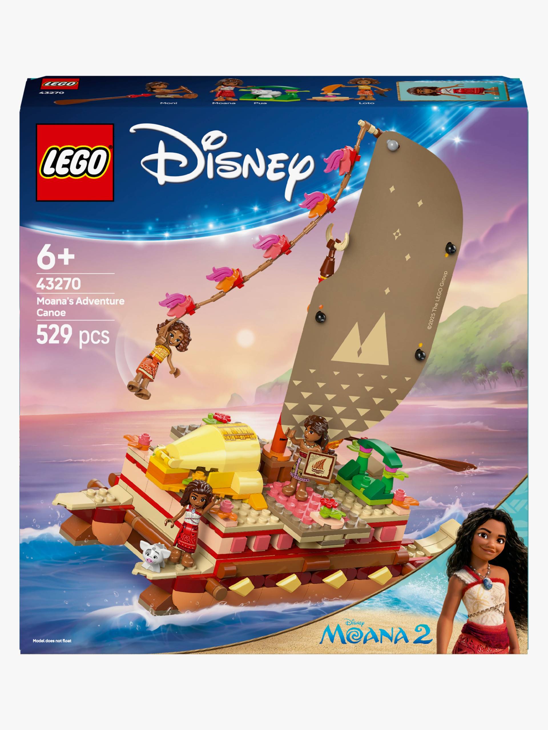LEGO Disney Princess 43270 Vaianas Abenteuerfloß von LEGO