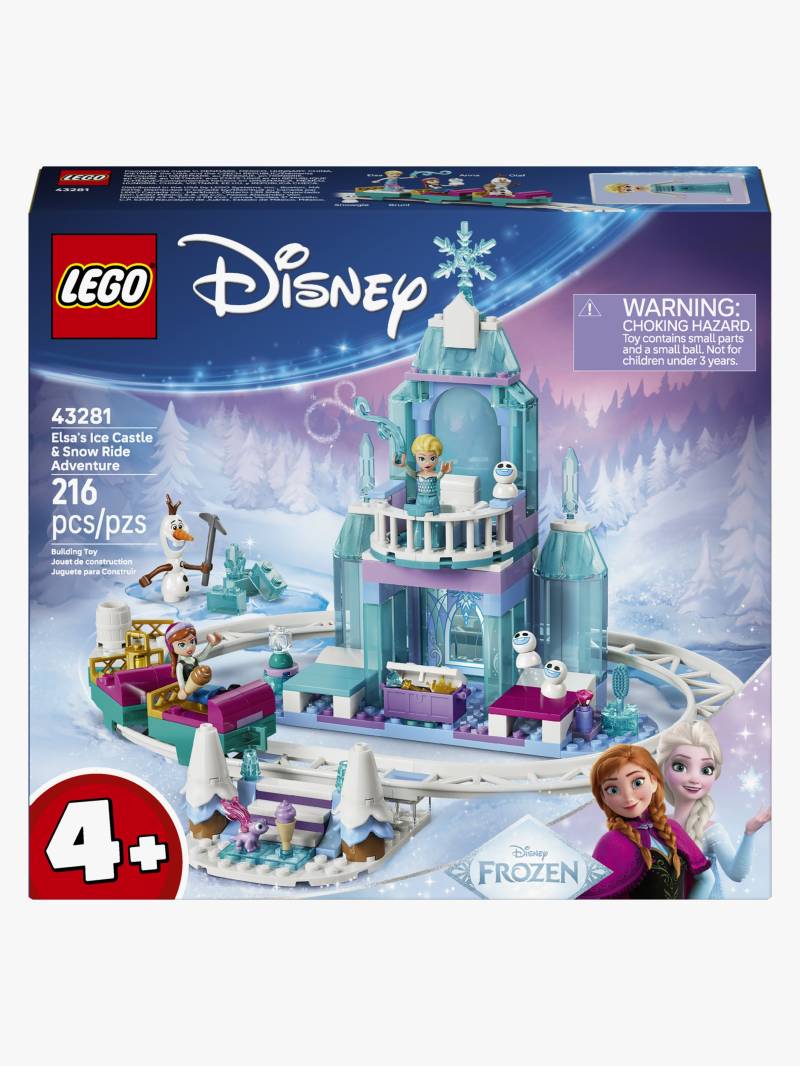 LEGO Disney Princess 43281 Elsas Schlittenfahrt um den Eispalast von LEGO