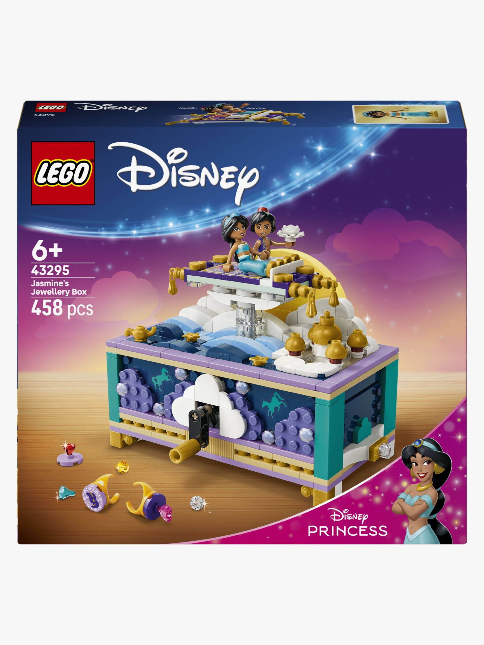 LEGO Disney Princess 43295 Jasmins Schmuckkästchen von LEGO