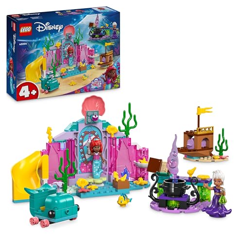 LEGO ǀ Disney Princess Arielles Kristallhöhle, Fantasy-Spielzeug für Kinder mit Meerjungfrau-Figur, Schiffswrack und Fischen, Geschenk für Mädchen und Jungen ab 4 Jahren 43254 LEGO ǀ Disney Princess Arielles Kristallhöhle, Fantasy-Spielzeug für Kinder mit Meerjungfrau-Figur, Schiffswrack und Fischen, Geschenk für Mädchen und Jungen ab 4 Jahren 43254 von LEGO