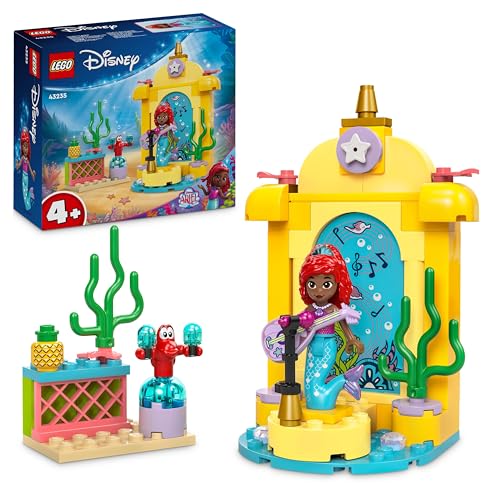 LEGO ǀ Disney Princess Arielles Musikbühne, Bauspielzeug für Kinder mit 2 Figuren, Geschenkidee für Mädchen und Jungen ab 4 Jahren sowie für Fans der TV-Serie, Kinderspielzeug 43235 LEGO ǀ Disney Princess Arielles Musikbühne, Bauspielzeug für Kinder mit 2 Figuren, Geschenkidee für Mädchen und Jungen ab 4 Jahren sowie für Fans der TV-Serie, Kinderspielzeug 43235 von LEGO