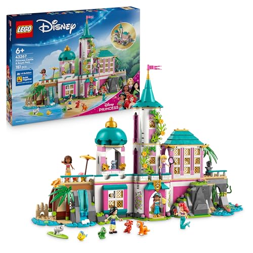LEGO ǀ Disney Princess Schloss & königliche Haustiere – Set mit detaillierter Innenausstattung – inkl. Arielle, Rapunzel, Mulan, Jasmin & Vaiana Mini-Figuren – Geschenk für Kinder ab 6 Jahren – 43267 LEGO ǀ Disney Princess Schloss & königliche Haustiere – Set mit detaillierter Innenausstattung – inkl. Arielle, Rapunzel, Mulan, Jasmin & Vaiana Mini-Figuren – Geschenk für Kinder ab 6 Jahren – 43267 von LEGO