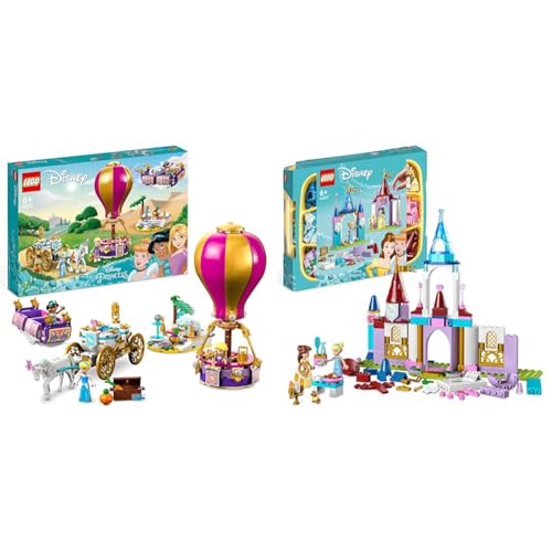 LEGO Disney Prinzessinnen auf magischer Reise Spielzeug mit Cinderella, Jasmine & Disney Princess Kreative Schlösserbox, Spielzeug Schloss Spielset LEGO Disney Prinzessinnen auf magischer Reise Spielzeug mit Cinderella, Jasmine & Disney Princess Kreative Schlösserbox, Spielzeug Schloss Spielset von LEGO
