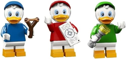 LEGO Disney Serie 2: Huey Dewey und Louie mit Bonus lila LEGO Cape (71024) von LEGO