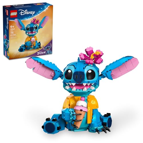 Lego Disney Stitch Toy Building Kit 43249, Disney Spielzeug für 9 Jahre alte Kinder, baubare Figur mit Eistüte, für Mädchen, Jungen und Liebhaber des Hit-Films Lilo und Stitch, Lego Disney Stitch Toy Building Kit 43249, Disney Spielzeug für 9 Jahre alte Kinder, baubare Figur mit Eistüte, für Mädchen, Jungen und Liebhaber des Hit-Films Lilo und Stitch, von LEGO