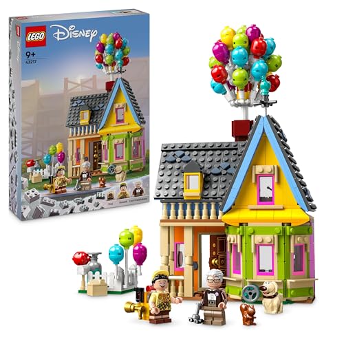LEGO | Disney and Pixar Carls Haus aus „Oben“, baubares Spielzeug mit Luftballons, Carl, Russell und Dug-Figuren, ikonische Geschenkidee für Frauen und Männer 43217 LEGO | Disney and Pixar Carls Haus aus „Oben“, baubares Spielzeug mit Luftballons, Carl, Russell und Dug-Figuren, ikonische Geschenkidee für Frauen und Männer 43217 von LEGO