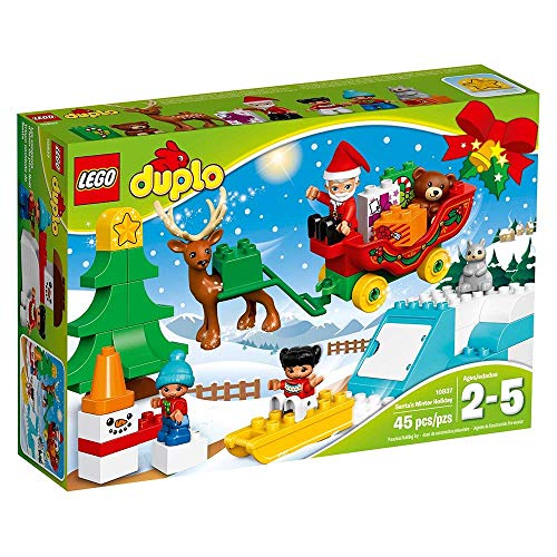 LEGO Duplo 10837 - "Winterspaß mit dem Weihnachtsmann Konstruktionsspiel, bunt von LEGO