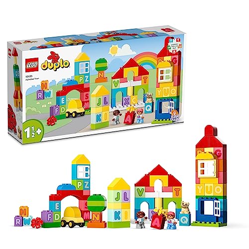 LEGO Duplo Classic 10935 Das Stadtalphabet, Bildungsspielzeug, Lernen Sie Farben und Briefe von LEGO