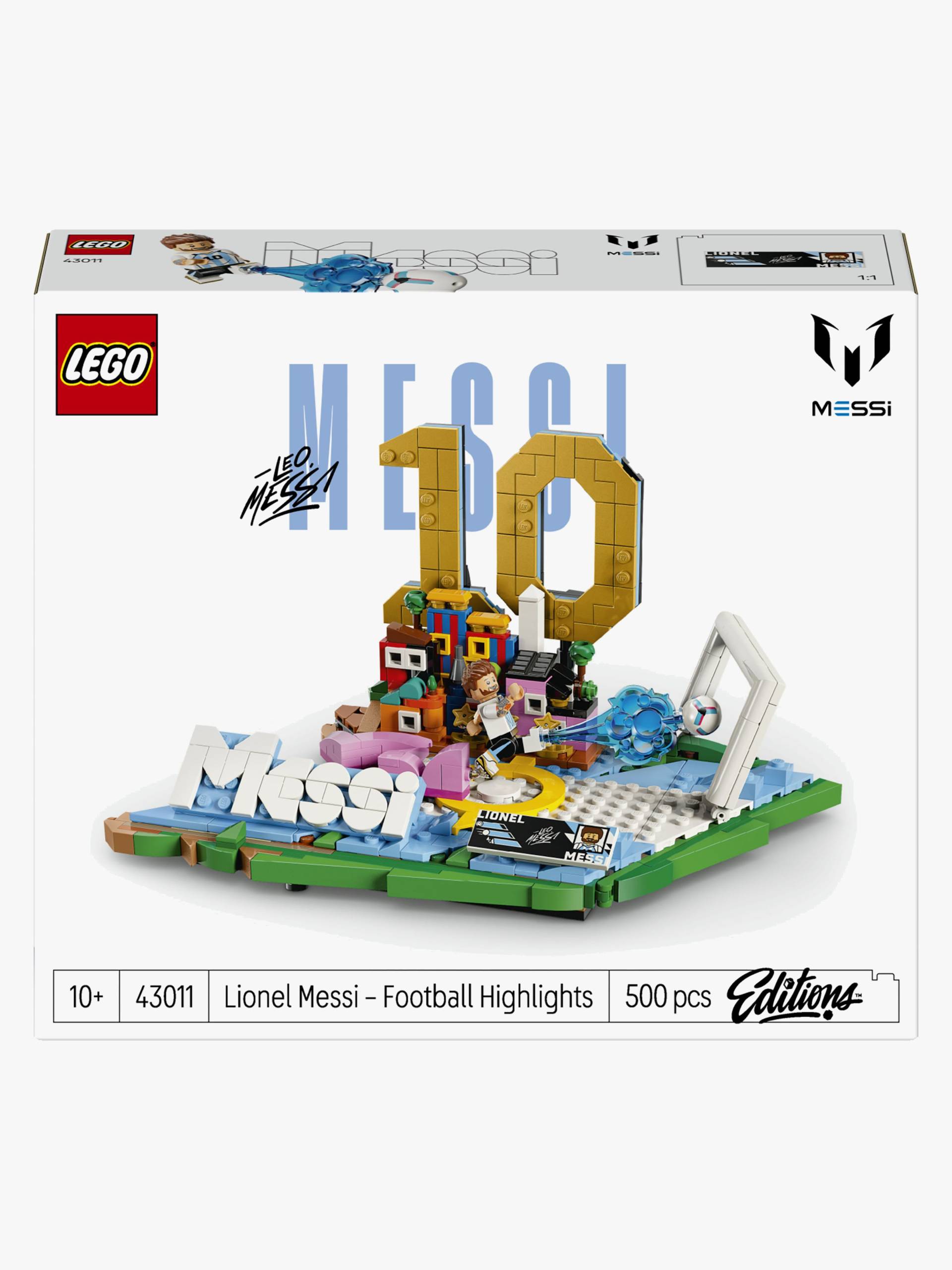 LEGO Editions Football 43011 Lionel Messi – Fußball-Highlights von LEGO