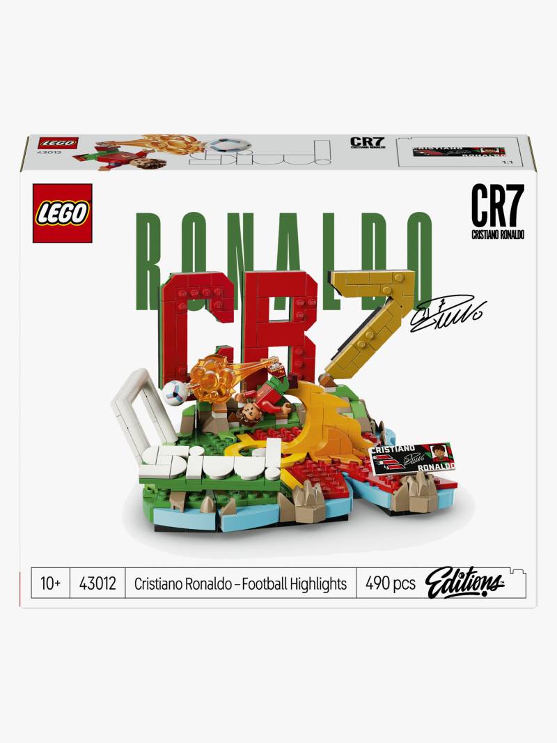 LEGO Editions Football 43012 Cristiano Ronaldo – Fußball-Highlights von LEGO