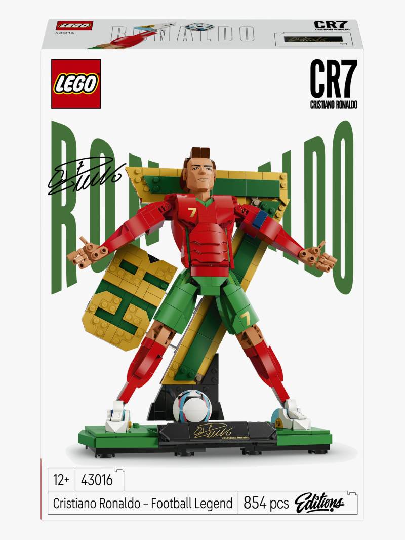 LEGO Editions Football 43016 Cristiano Ronaldo – Fußballlegende von LEGO