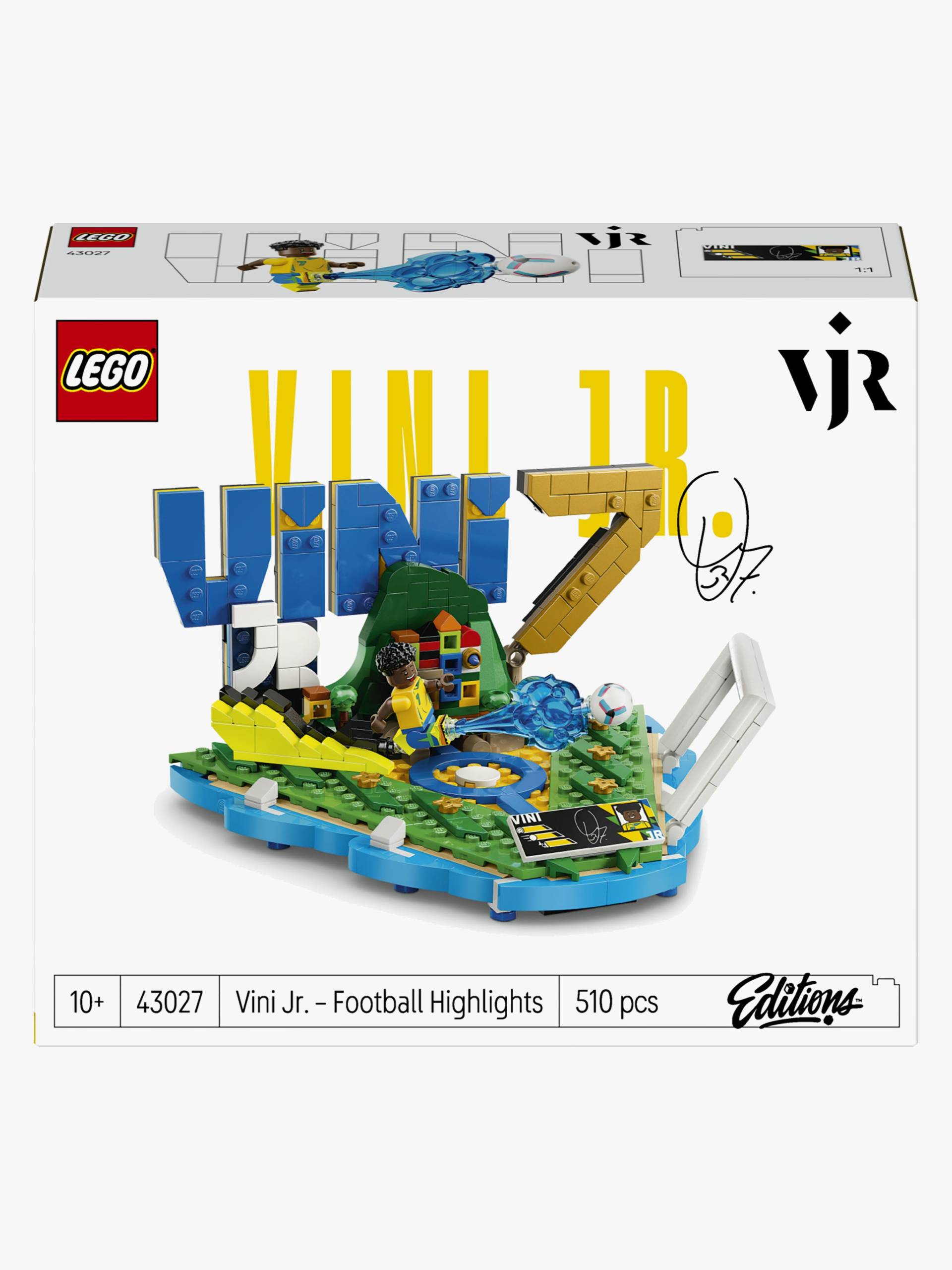 LEGO Editions Football 43027 Vini Jr. – Fußball-Highlights von LEGO