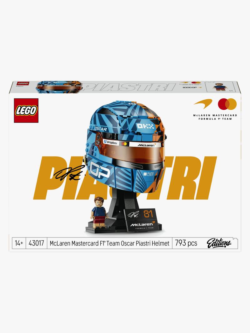 LEGO Editions Formula 1 43017 McLaren Mastercard F1 Team Oscar Piastri Helm LEGO Editions Formula 1 43017 McLaren Mastercard F1 Team Oscar Piastri Helm von LEGO
