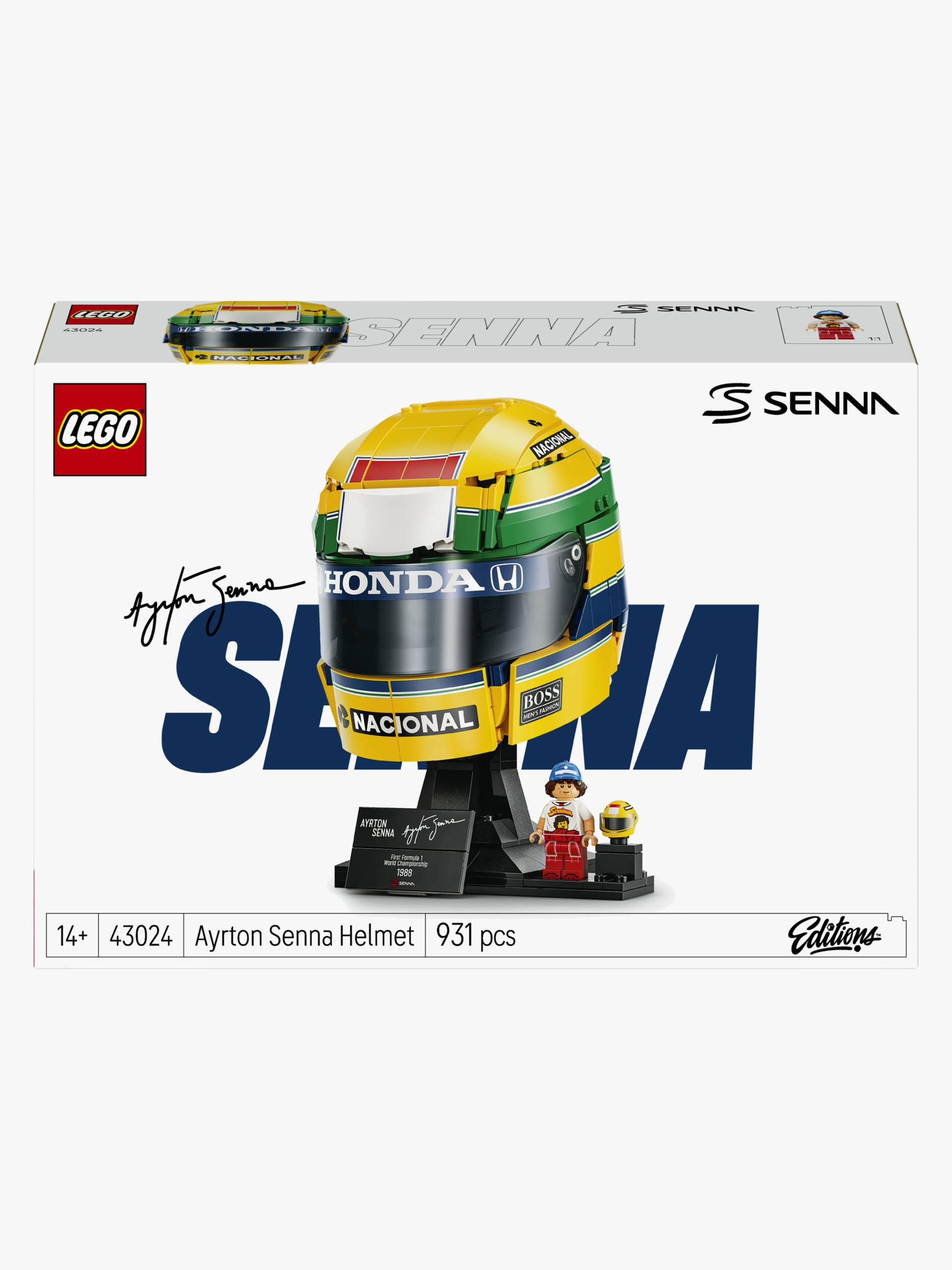 LEGO Editions Formula 1 43024 Ayrton Senna Helm LEGO Editions Formula 1 43024 Ayrton Senna Helm von LEGO