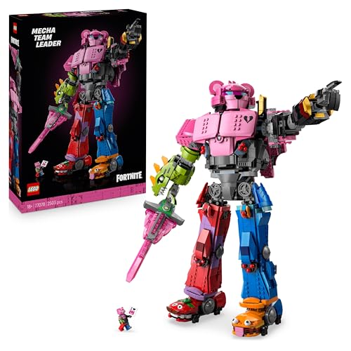 LEGO Fortnite Mecha-Anführer – Set für Erwachsene mit Schwert & Mini-Figur – Sammlerstück & Originelles Geschenk für Erwachsene Gaming-Fans – 77078 von LEGO