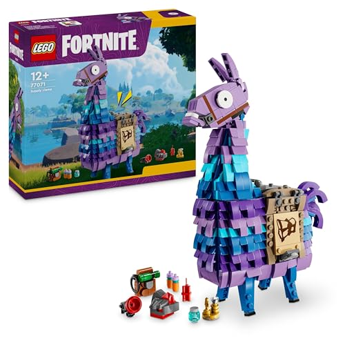 LEGO Fortnite Vorratslama, Spielzeug zum Videospiel, Lama Figur zum Spielen und Ausstellen, Geschenk für Jungen und Mädchen und Gamer ab 12 Jahren, Abenteuer Spielset 77071 LEGO Fortnite Vorratslama, Spielzeug zum Videospiel, Lama Figur zum Spielen und Ausstellen, Geschenk für Jungen und Mädchen und Gamer ab 12 Jahren, Abenteuer Spielset 77071 von LEGO