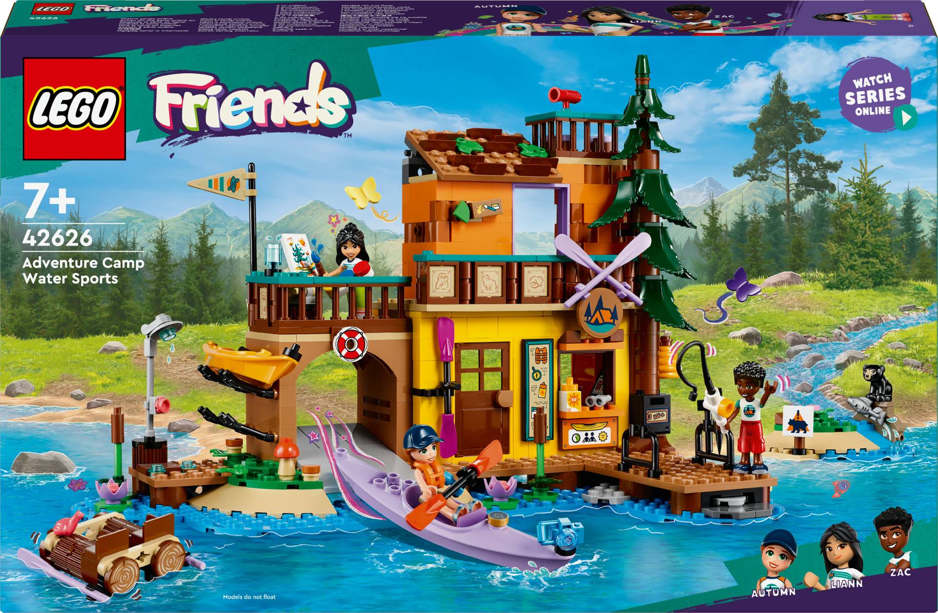 LEGO Friends 42626 Abenteuercamp mit Kayak LEGO Friends 42626 Abenteuercamp mit Kayak von LEGO