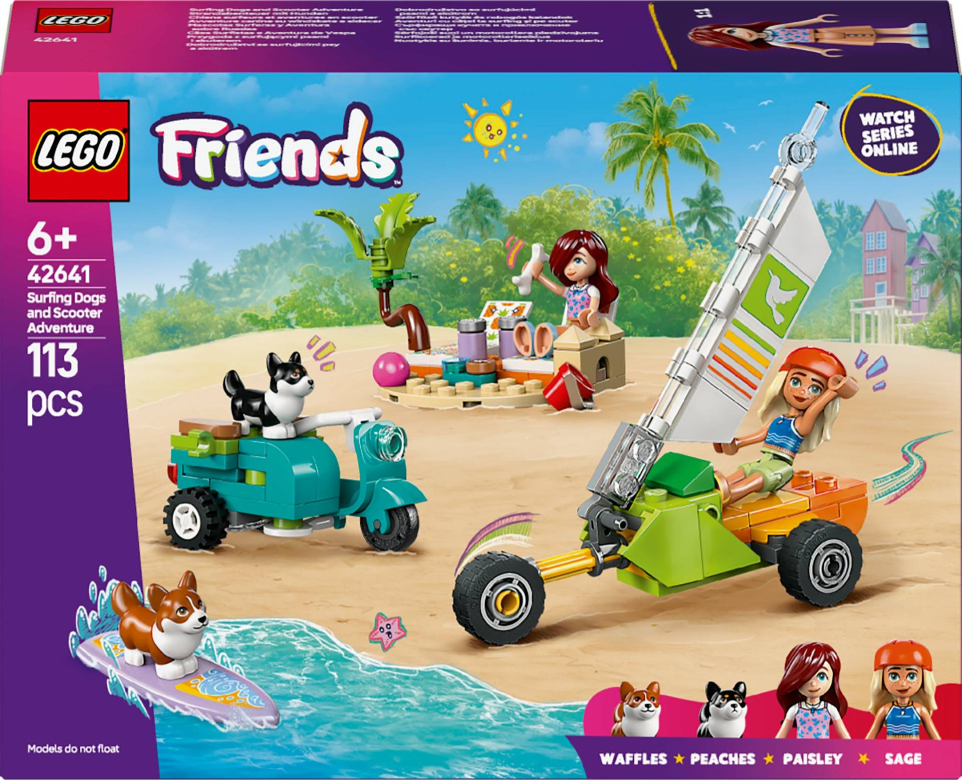LEGO Friends 42641 Strandabenteuer mit Hunden LEGO Friends 42641 Strandabenteuer mit Hunden von LEGO