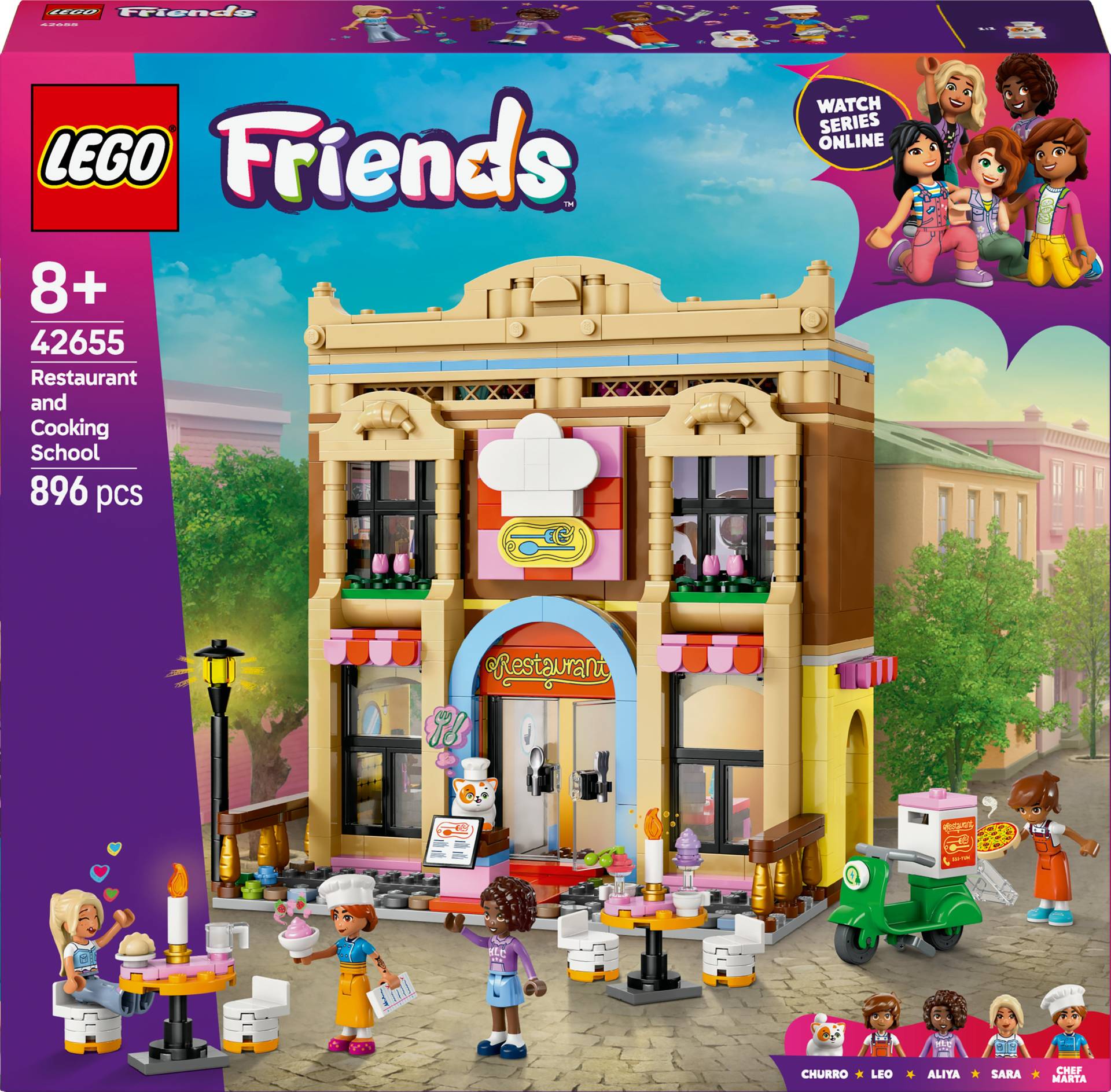 LEGO Friends 42655 Restaurant und Kochschule von LEGO