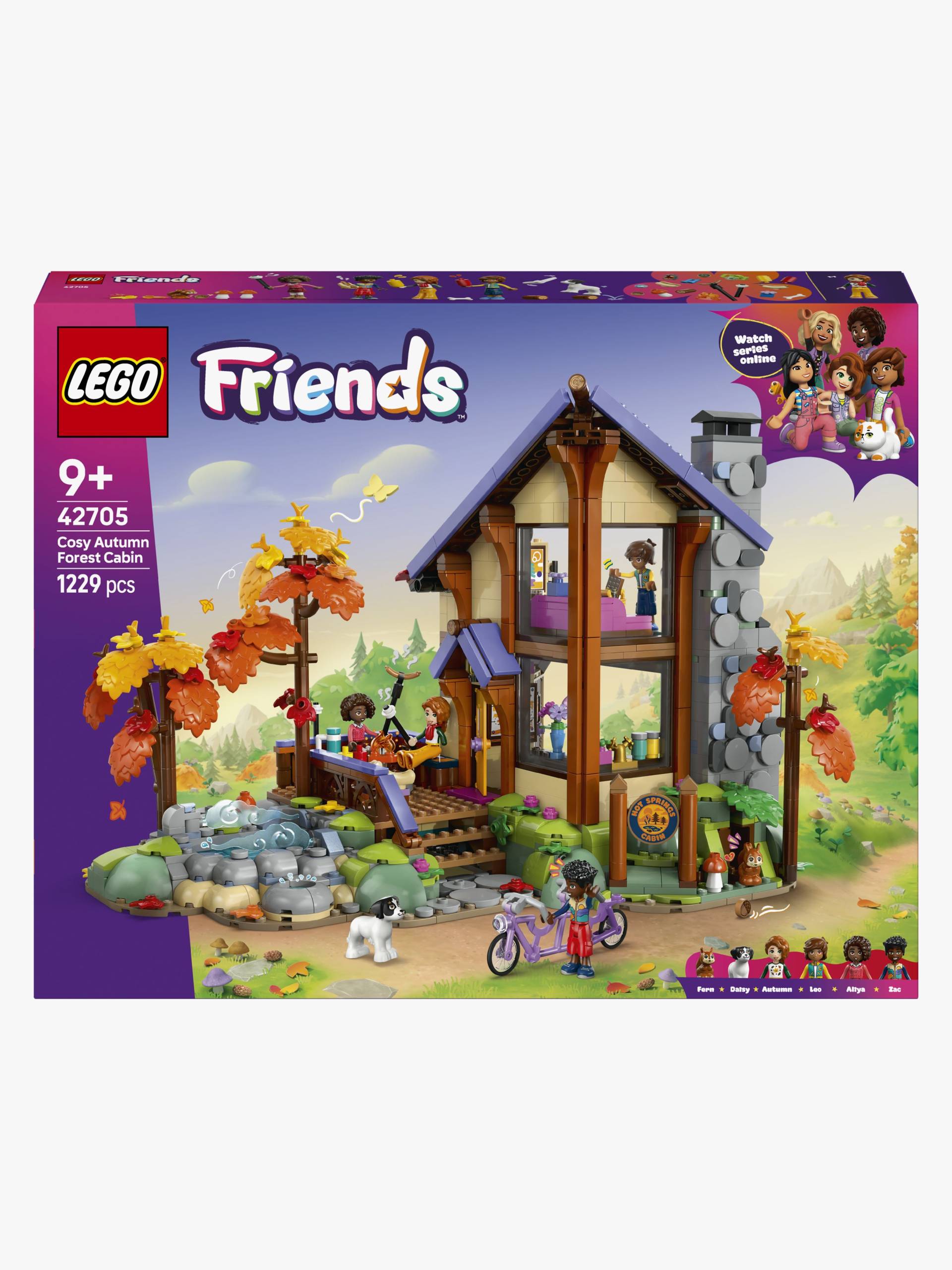 LEGO Friends 42705 Gemütliche Hütte im Herbstwald von LEGO