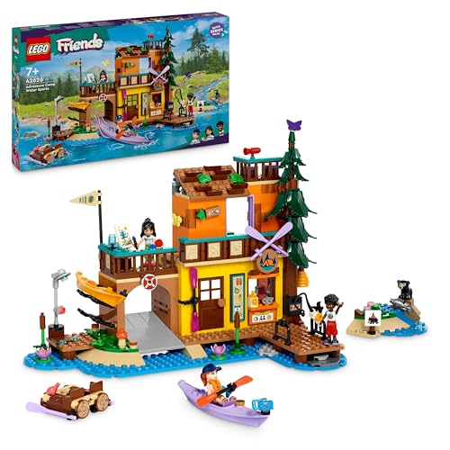 LEGO Friends Abenteuercamp mit Kayak, Bauspielzeug für Rollenspiele, Geschenkidee für Mädchen und Jungen ab 7 Jahren, Set mit 3 Spielfiguren und einem Bären, Camping-Spielzeug 42626 LEGO Friends Abenteuercamp mit Kayak, Bauspielzeug für Rollenspiele, Geschenkidee für Mädchen und Jungen ab 7 Jahren, Set mit 3 Spielfiguren und einem Bären, Camping-Spielzeug 42626 von LEGO