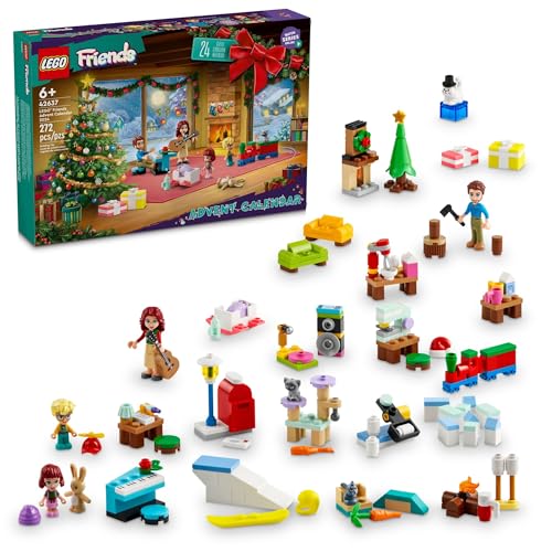 LEGO Friends Adventskalender 2024 für Kinder – Weihnachts-Adventskalender mit Mini-Builds & 5 Minifiguren, ab 6 Jahren, Kinderspielzeug für Mädchen & Jungen, Geschenkideen für Feiertage – 42637 LEGO Friends Adventskalender 2024 für Kinder – Weihnachts-Adventskalender mit Mini-Builds & 5 Minifiguren, ab 6 Jahren, Kinderspielzeug für Mädchen & Jungen, Geschenkideen für Feiertage – 42637 von LEGO