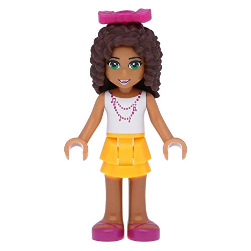 LEGO Friends Andrea, knallhellorangener mehrlagiger Rock LEGO Friends Andrea, knallhellorangener mehrlagiger Rock von LEGO