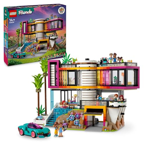 LEGO Friends Andrea Moderne Villa (42639); baubares viergeschossiges Spielzeughaus mit 11 Figuren; Bauset für Mädchen und Jungen; Geschenkidee für Jugendliche von LEGO