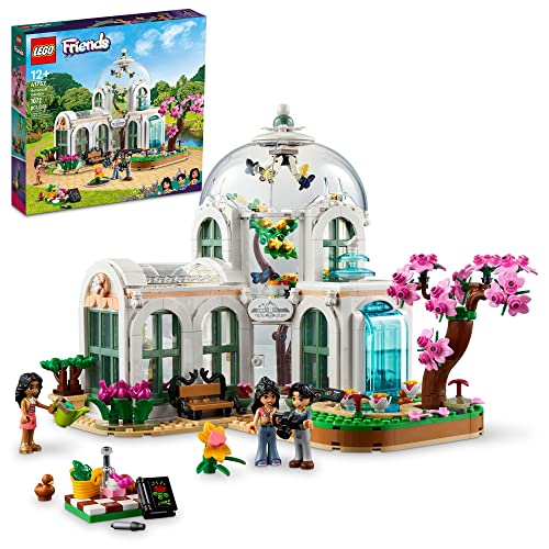 LEGO Friends Botanical Garden 41757 Bauspielzeug-Set, ein kreatives Projekt für Kinder ab 12 Jahren, Bauen und Präsentieren einer detaillierten Gewächshaus-Szene, ein Geschenk für Kinder und LEGO Friends Botanical Garden 41757 Bauspielzeug-Set, ein kreatives Projekt für Kinder ab 12 Jahren, Bauen und Präsentieren einer detaillierten Gewächshaus-Szene, ein Geschenk für Kinder und von LEGO