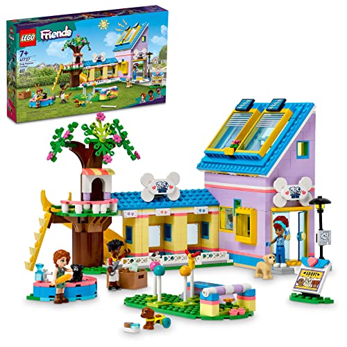 LEGO Friends Dog Rescue Center 41727, Haustier Tier Spielset für Kinder ab 7 Jahren mit 2023 Serie Charakteren Herbst und Zac Minipuppen, Spielzeugtierarzt Set LEGO Friends Dog Rescue Center 41727, Haustier Tier Spielset für Kinder ab 7 Jahren mit 2023 Serie Charakteren Herbst und Zac Minipuppen, Spielzeugtierarzt Set von LEGO