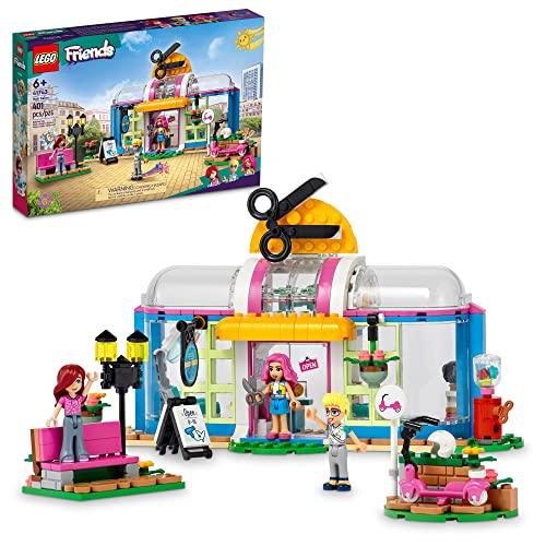 LEGO Friends Hair Salon 41743 Bauspielzeug-Set für Kinder, Jungen und Mädchen, ab 6 Jahren, 401-teilig von LEGO