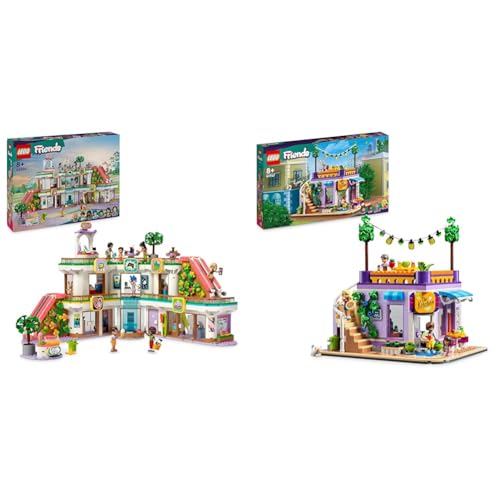 LEGO Friends Heartlake City Kaufhaus, Puppenhaus-Spielzeug für Mädchen und Jungen & Friends Heartlake City Gemeinschaftsküche Spiel-Set mit Koch-Zubehör von LEGO
