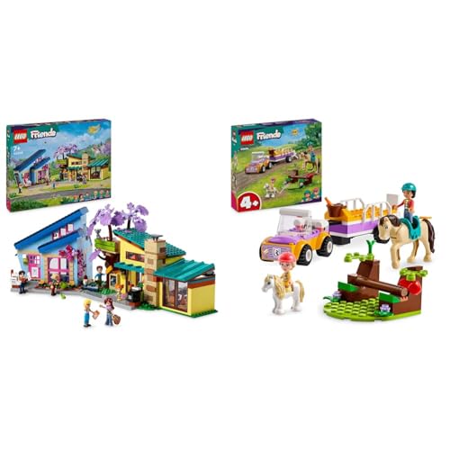 LEGO Friends Ollys und Paisleys Familien Haus, Puppenhaus & Friends Pferde- und Pony-Anhänger, Pferde-Spielzeug LEGO Friends Ollys und Paisleys Familien Haus, Puppenhaus & Friends Pferde- und Pony-Anhänger, Pferde-Spielzeug von LEGO