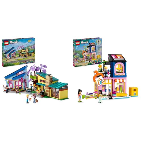 LEGO Friends Ollys und Paisleys Familien Haus & Friends Vintage-Modegeschäft, Bausatz für Kinder mit Spielzeug-Laden LEGO Friends Ollys und Paisleys Familien Haus & Friends Vintage-Modegeschäft, Bausatz für Kinder mit Spielzeug-Laden von LEGO