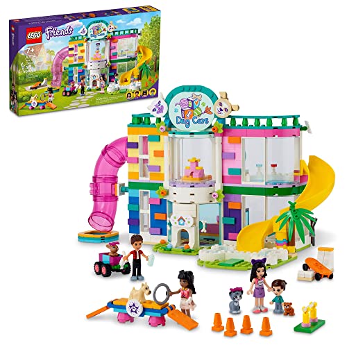 LEGO Friends Pet Day-Care Center 41718 Tierset, Heartlake City Spielzeug, Geburtstagsgeschenke für Kinder, Mädchen und Jungen ab 7 Jahren, mit Doggy Figur & 3 Mini-Puppen LEGO Friends Pet Day-Care Center 41718 Tierset, Heartlake City Spielzeug, Geburtstagsgeschenke für Kinder, Mädchen und Jungen ab 7 Jahren, mit Doggy Figur & 3 Mini-Puppen von LEGO