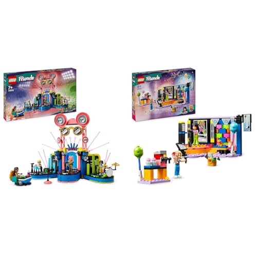 LEGO Friends Talentshow in Heartlake City Set, Musik-Spielzeug & Friends Karaoke-Party, Musik-Spielzeug für Mädchen und Jungen ab 6 Jahren von LEGO