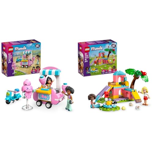 LEGO Friends Zuckerwatte-Stand und Roller + Meerschweinchen-Spielplatz Set Bauspielzeug 42643 + 42640 LEGO Friends Zuckerwatte-Stand und Roller + Meerschweinchen-Spielplatz Set Bauspielzeug 42643 + 42640 von LEGO