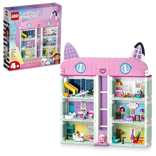Lego Gabby's Dollhouse 10788 - Gabbys Puppenhaus (498 Teile), Mehrfarbig von LEGO