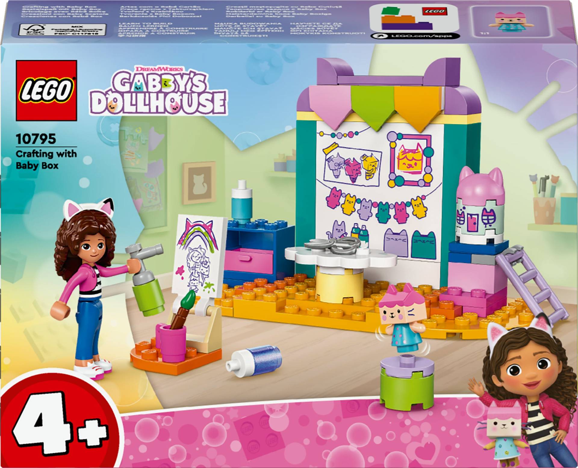 LEGO Gabby's Dollhouse 10795 Bastelspaß mit Baby Box LEGO Gabby's Dollhouse 10795 Bastelspaß mit Baby Box von LEGO