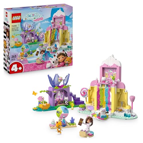 LEGO Gabbys Puppenhaus Zuckerguss-Gebirge und Kätzchen-Garten (11205); Spielset mit Figuren für Rollenspiele; Geschenk für Mädchen und Jungen ab 4 Jahren; Kinderspielzeug von LEGO